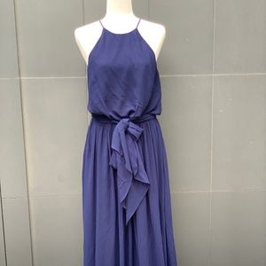 Donna Morgan Navy Blue Formal Dress